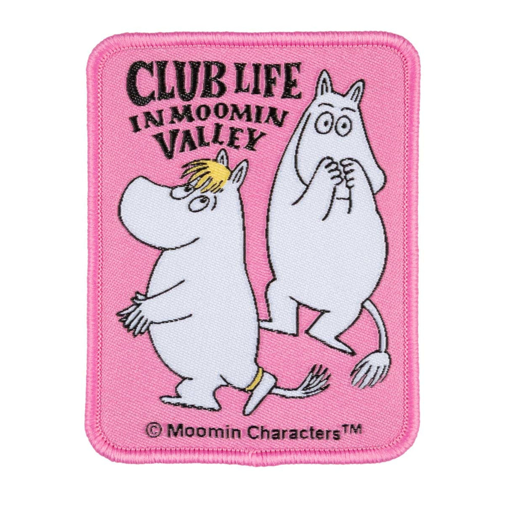 Muumi triigitav aplikatsioon „Club Life“ – Muumitroll ja Tusklikupreili