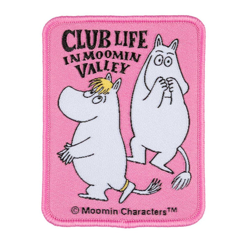 Muumi triigitav aplikatsioon „Club Life“ – Muumitroll ja Tusklikupreili