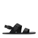 GROUNDIES® Kos meeste sandaalid, must