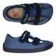 3F Bar3foot tekstiilist sandaalid- Navy Blue