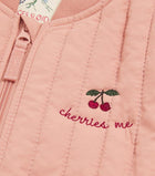 Konges Slojd Evi termokomplekt, cameo brown/cherries me