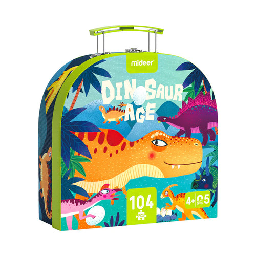 Mideer kaasaskantav pusle, dinosauruste ajastu