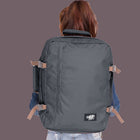 CabinZero Classic Cabin Backpack 44L, Black Sand
