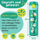 Bearfoot joogipudel dinosaurus 500ml, mint