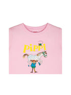 Martinex Pipi Pikksuka logoga T-särk, pink