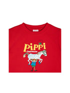 Martinex Pipi Pikksuka logoga T-särk, red