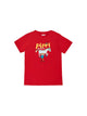 Martinex Pipi Pikksuka logoga T-särk, red