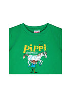 Martinex Pipi Pikksuka logoga T-särk, green