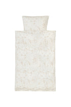 Soft Gallery Fluffy Sky Mini Splash JUNIOR, orgaanilisest puuvillasatiinist voodipesu, Cream