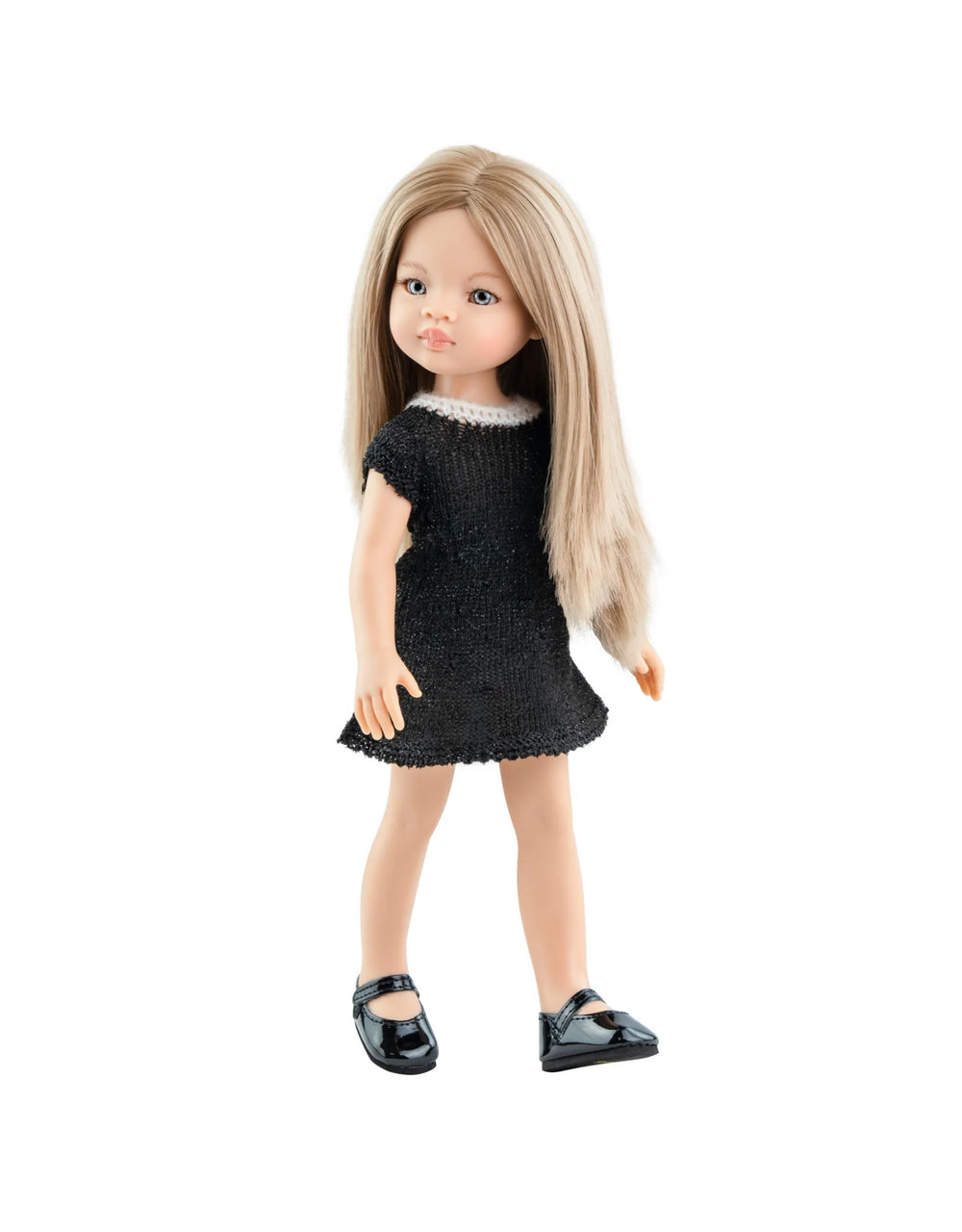 Paola Reina Las Amigas 32cm nukk Manica, musta kleidiga