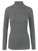 Rosemunde siidist polo, dark grey melange