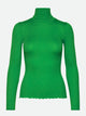 Rosemunde siidist polo, bright green