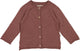 Wheat Hera kootud kardigan baby, rose brown