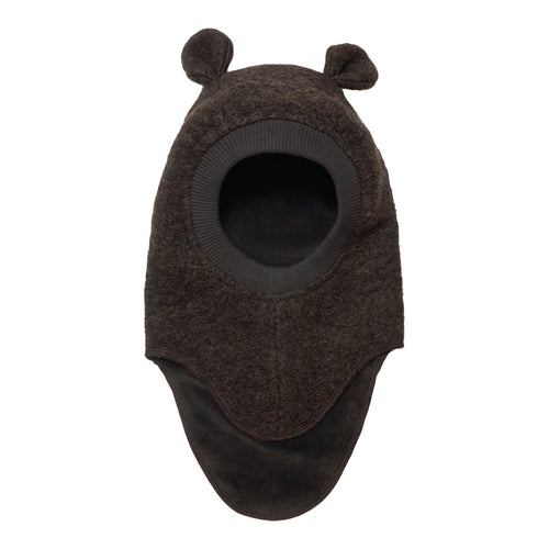 HUTTEliHUT Ears vanutatud villast tuukrimüts, Dark Brown