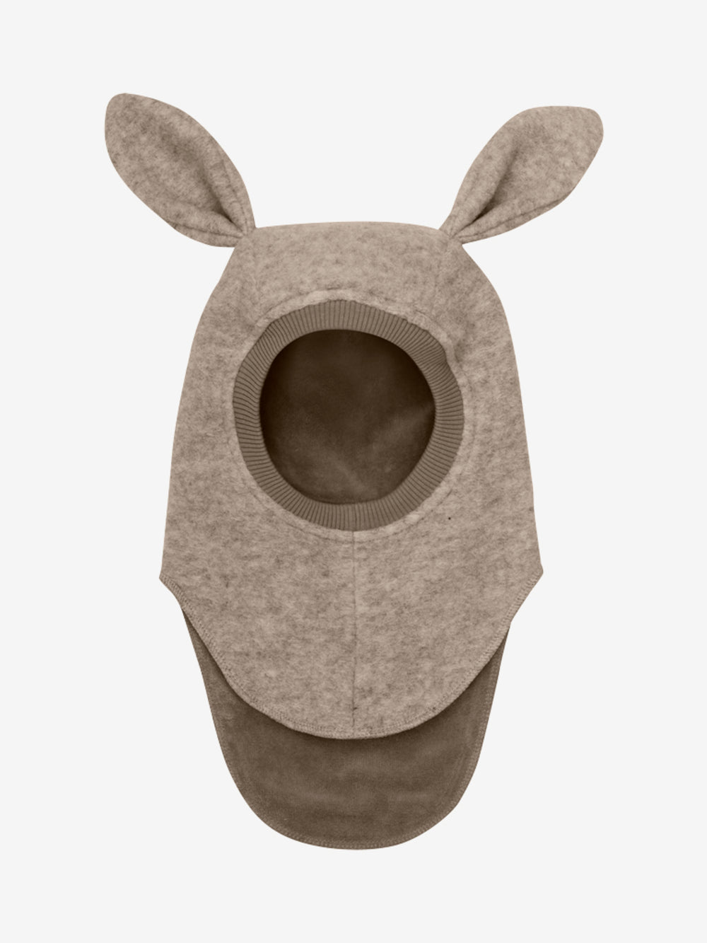 HUTTEliHUT Bunny vanutatud villast tuukrimüts, Camel Melange