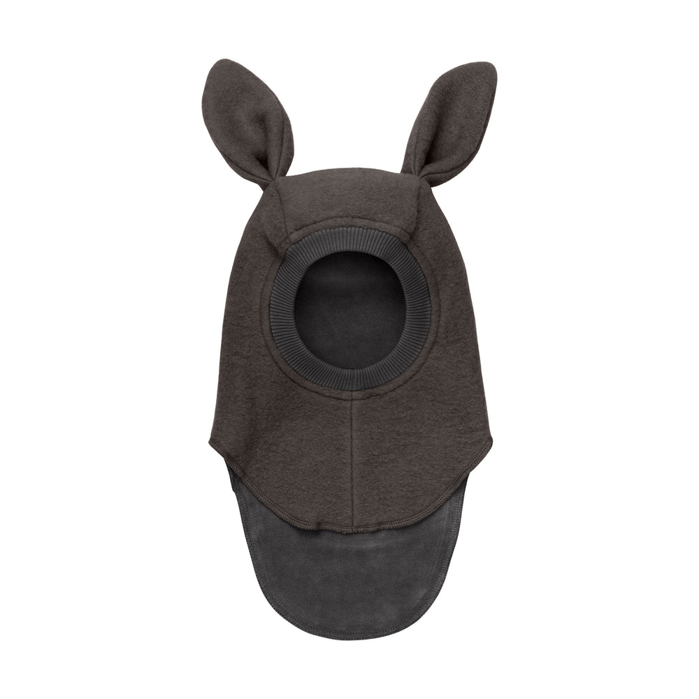 HUTTEliHUT Bunny vanutatud villast tuukrimüts, Dark Brown Melange