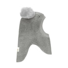 HUTTEliHUT alpaka tuttidega vanutatud villast tuukrimüts, Medium Grey Melange