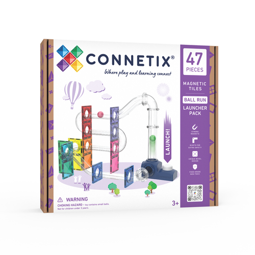 Connetix Ball Run Launcher Pack 47 tk