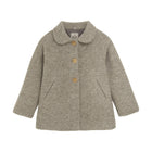HUTTEliHUT vanutatud villast mantel, Camel Melange