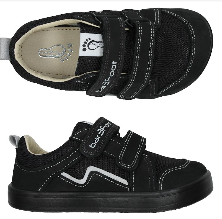 3F Bar3foot tekstiilist hüdrofoobsed tossud Dakota Hydro, black