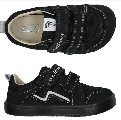 3F Bar3foot tekstiilist hüdrofoobsed tossud Dakota Hydro, black