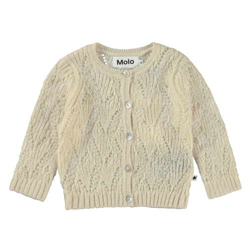 Molo Gilli alpakavillane kampsun, Pearled Ivory