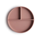 Mushie Silikoonist taldrik iminapaga- Cloudy Mauve