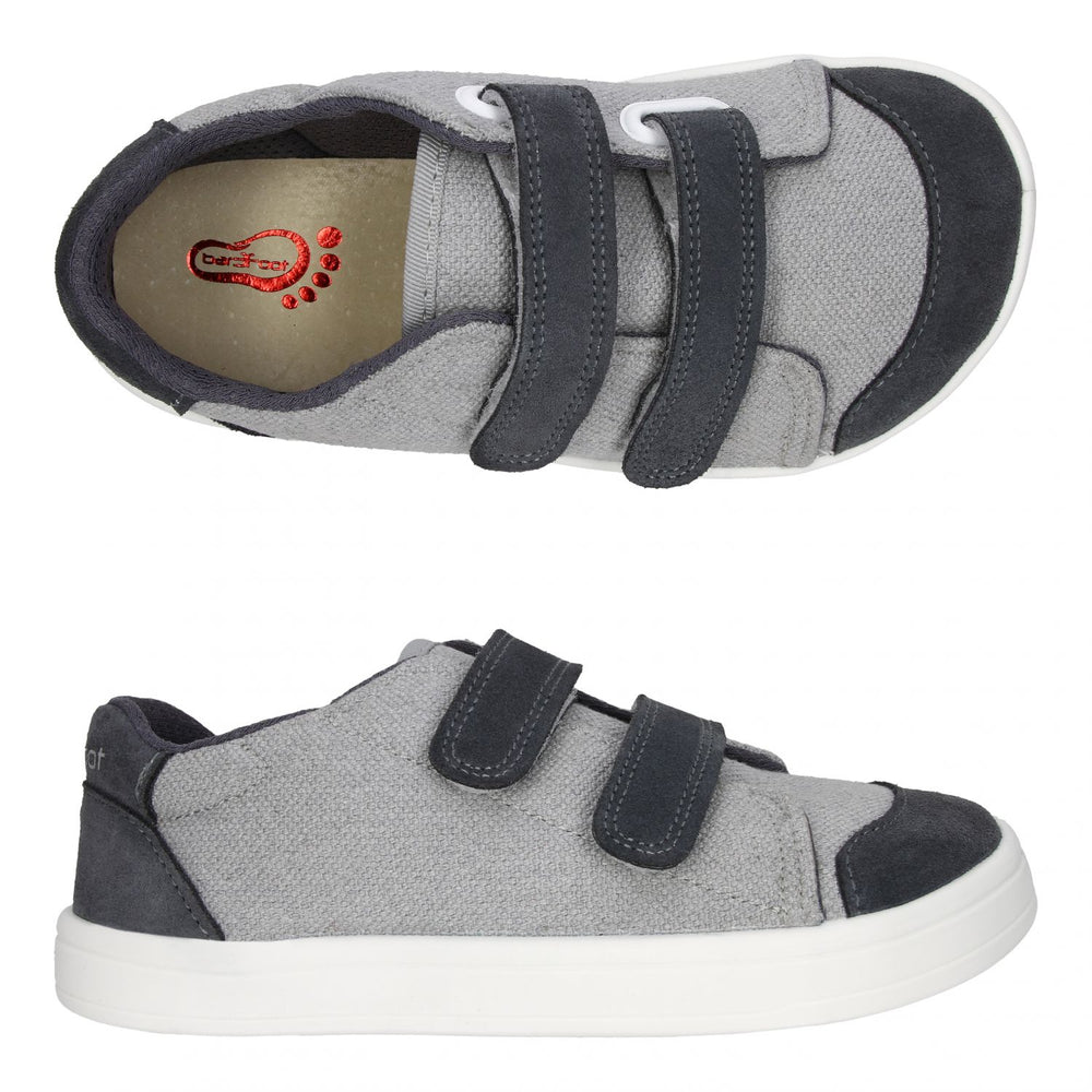 3F Bar3foot tekstiilist tossud- Grey