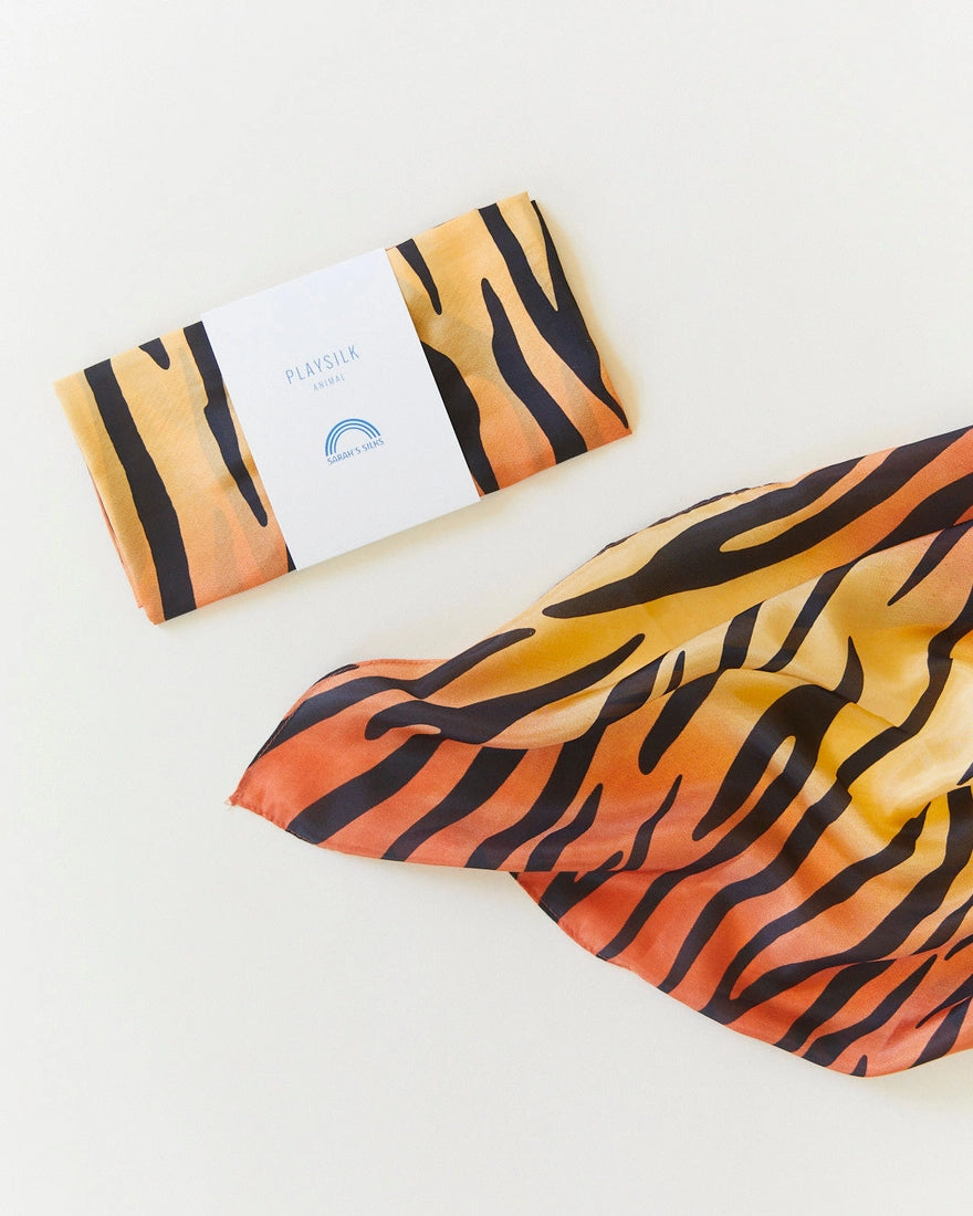Sarah's Silks mängusiid, tiiger