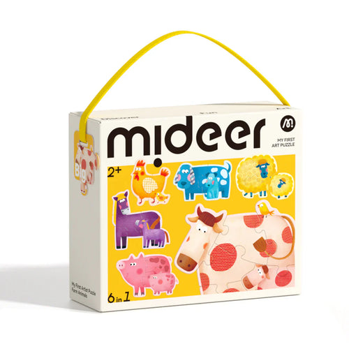 Mideer kaasaskantav pusle, ema ja laps