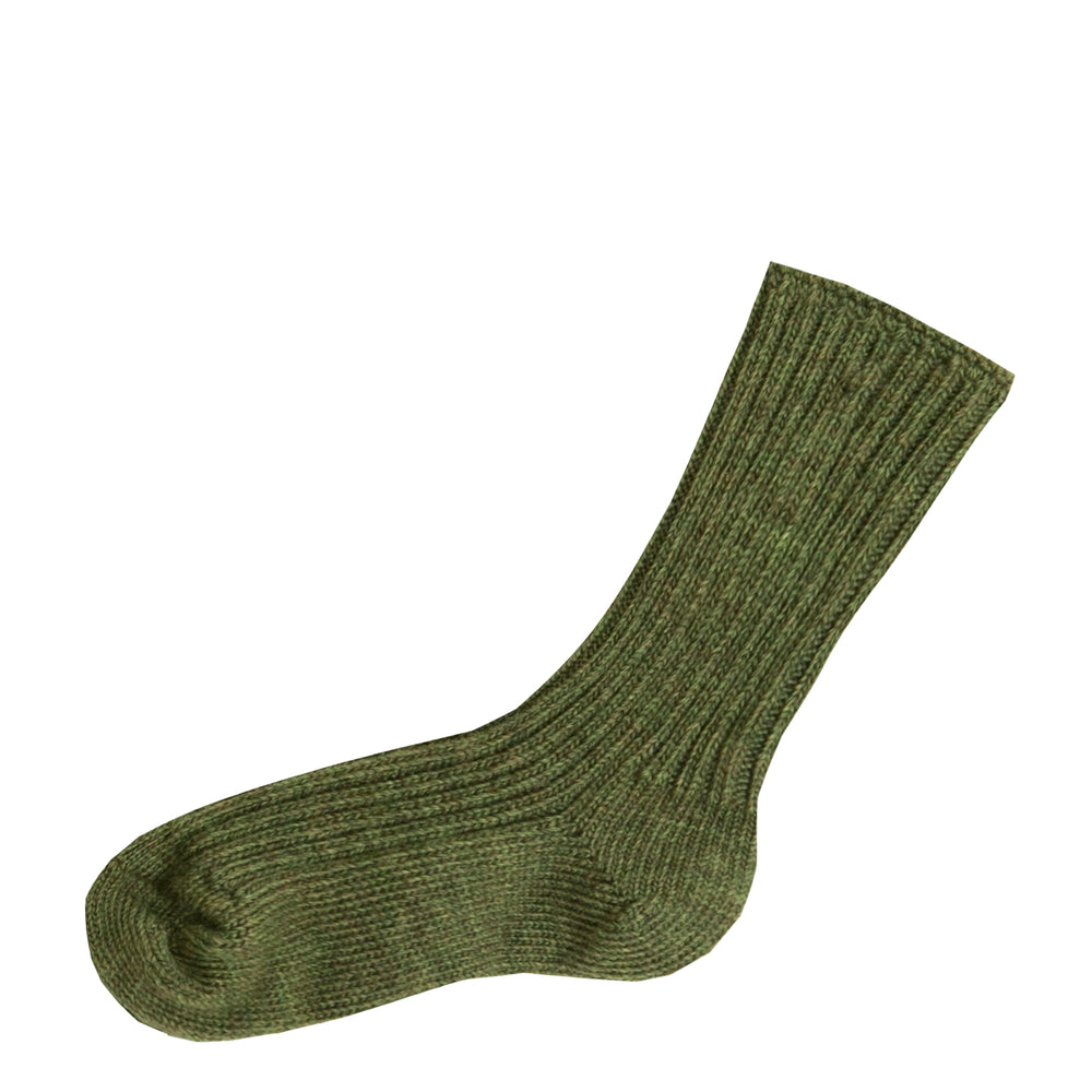 Joha meriinovillane sokk, moss melange