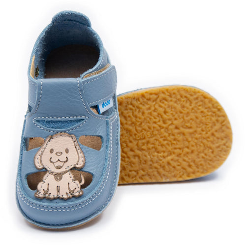 Dodo nahast barefoot-sandaalid, kutsikas/baby blue