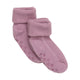 Minymo - Baby Rib Sock W. ABS, orchid haze