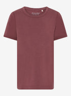Bambuskangast t-särk, rose brown