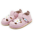 Dodo nahast barefoot-sandaalid, metsik lill/cameo