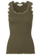 Rosemunde Classic siidist särgik, olive night