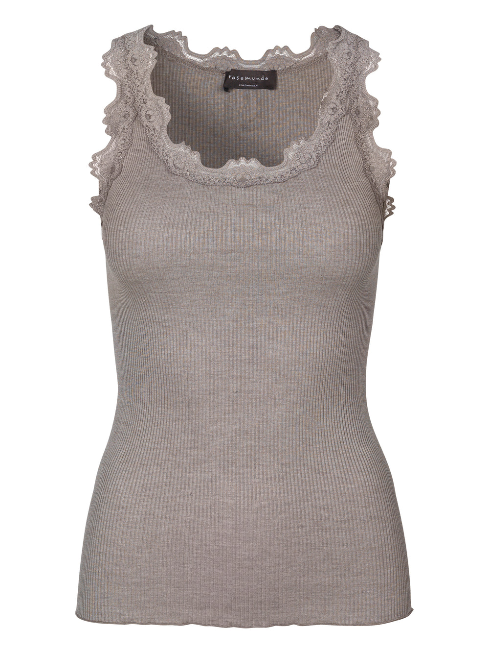 Rosemunde Classic siidist särgik, brown melange