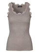 Rosemunde Classic siidist särgik, brown melange