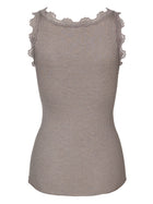 Rosemunde Classic siidist särgik, brown melange