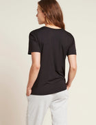Boody Boyfriend T-Shirt- Black