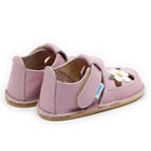 Dodo nahast barefoot-sandaalid, metsik lill/cameo