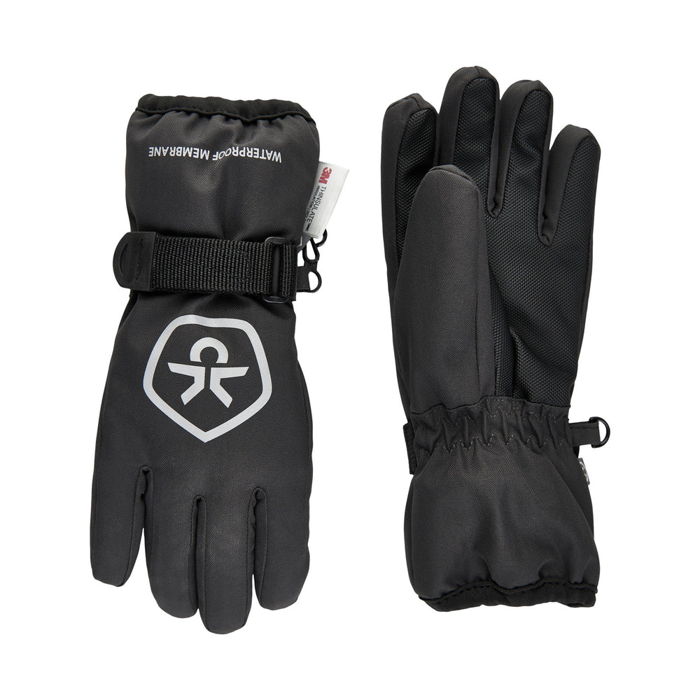 COLOR KIDS veekindlad Thinsulate voodriga talvekindad, Black- Must