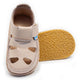 Dodo nahast barefoot-sandaalid, cream