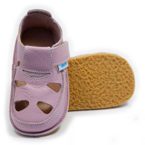 Dodo nahast barefoot-sandaalid, roosa