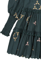 MarMar Dela Dress, Deep Forest Hearts