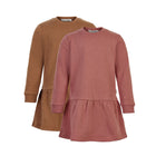 Minymo dresskleit 2 pakk, canyon rose
