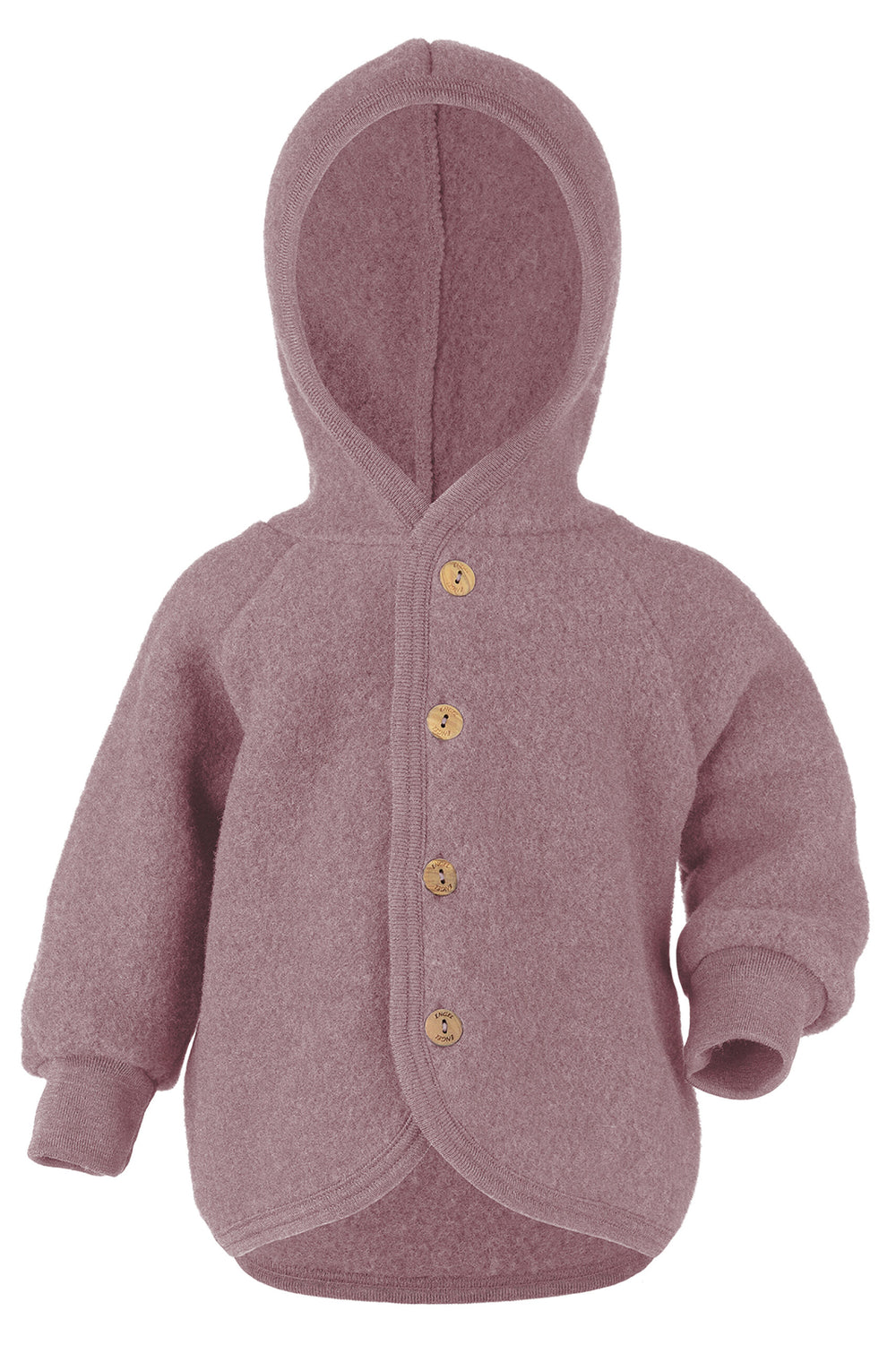 Engel villafliisist jakk, rosewood melange