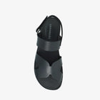 GROUNDIES® Juno Black, naiste barefoot sandaalid