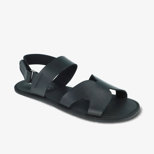 GROUNDIES® Juno Black, naiste barefoot sandaalid