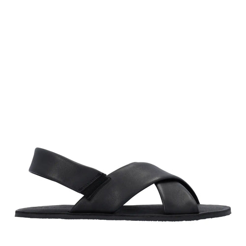 GROUNDIES® Verona 2.0 Black, naiste barefoot sandaalid